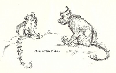 monkeys sketch