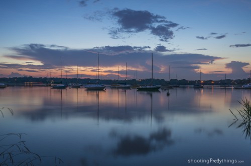 Tranquil Evening at White Rock