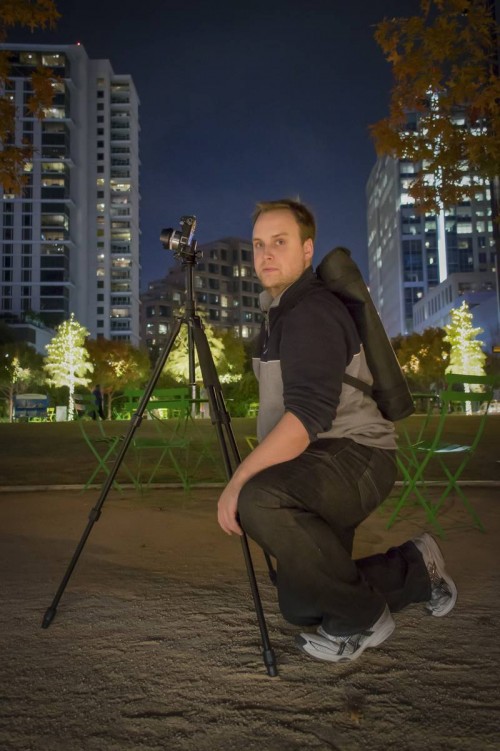 Me at Klyde Warren Park
